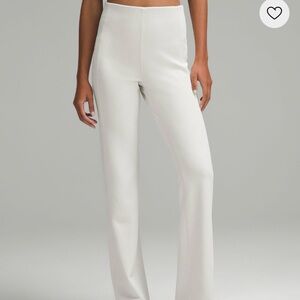 Lululemon Athletica Cream Ribbed Pants